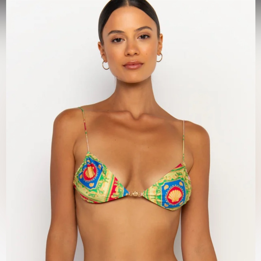 Colorful Women's Swim Top
